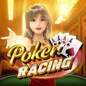 Penampilan dealer Live Casino dengan latar studio terang di layar perangkat mobile